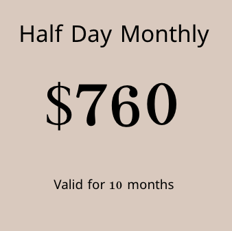 Half Day Monthly