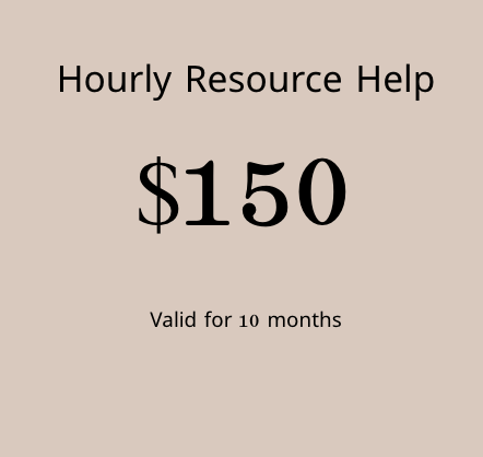 Hourly Resource